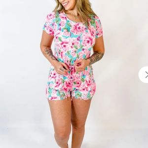 SEW IN LOVE FLORAL ROMPER!